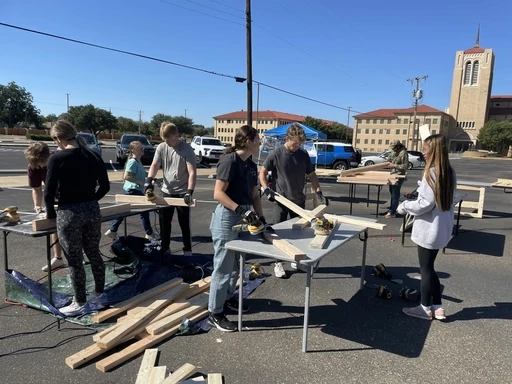 The Town team giving back in the community